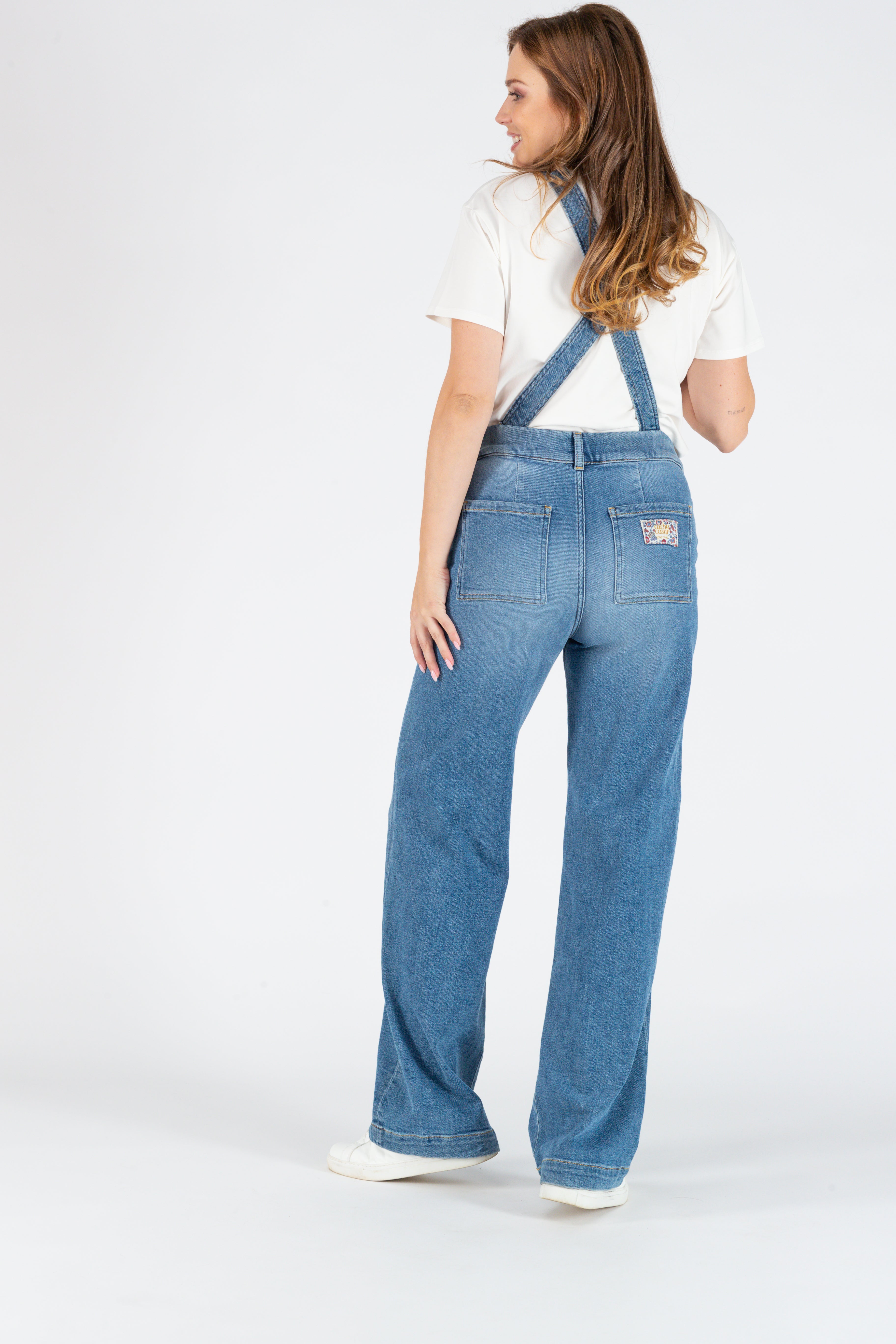 Fisher Denim Overall Top
