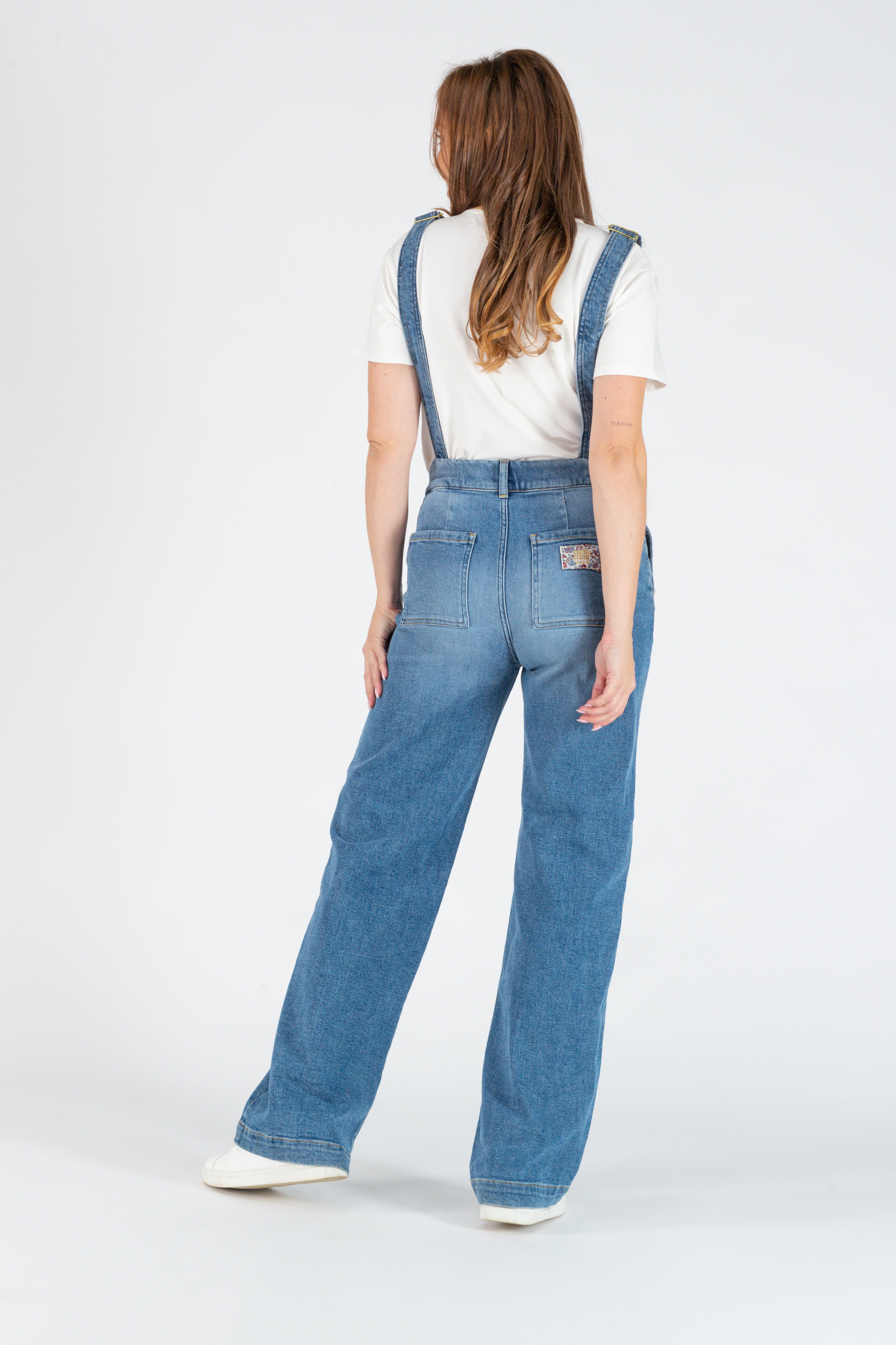 Fisher Denim Overall Top