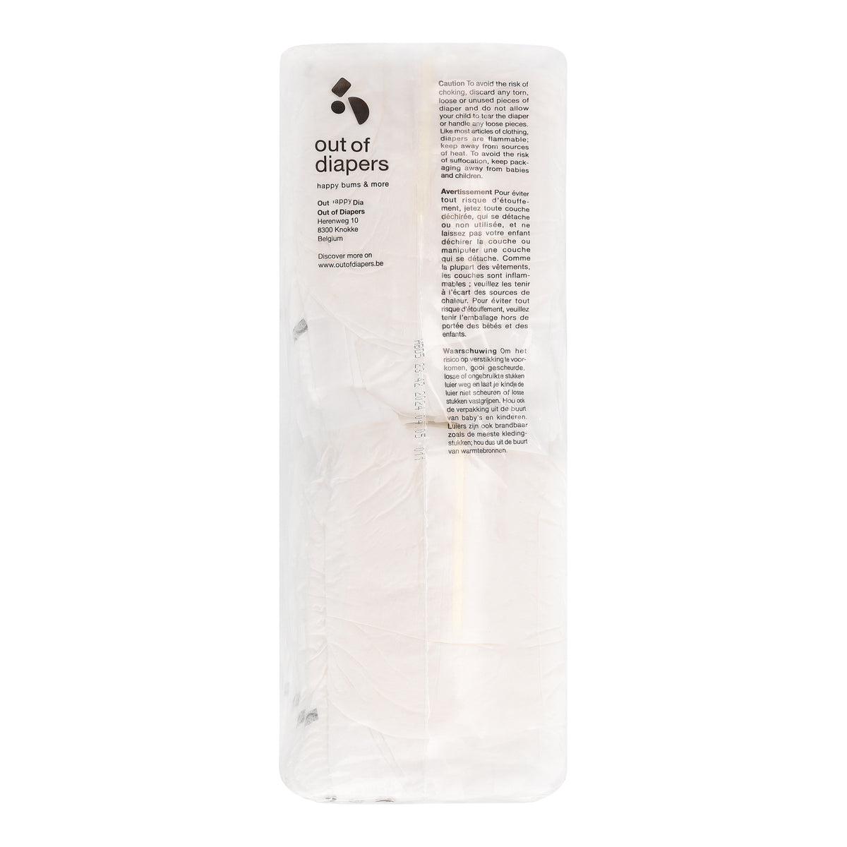 Luiers Out of Diapers - maat 2 - 3.6+ kg • 42 stuks / verpakking