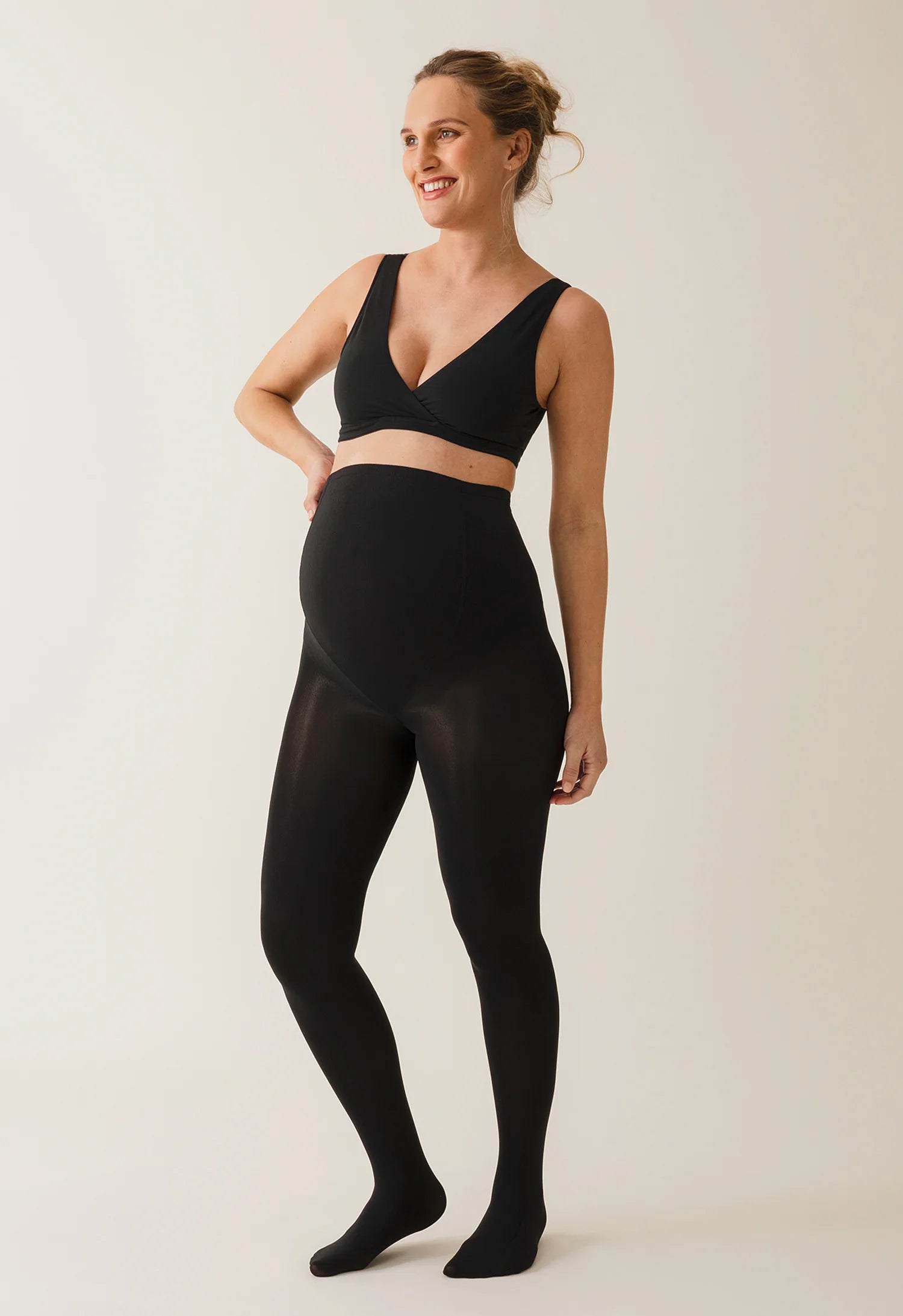 Zwangerschapspanty black