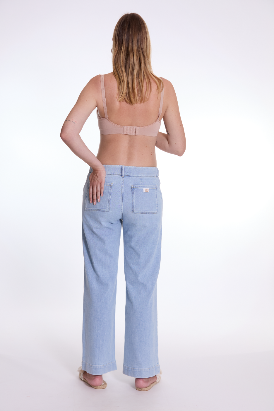 Kelly zwangerschaps- & postnatale jeans light blue