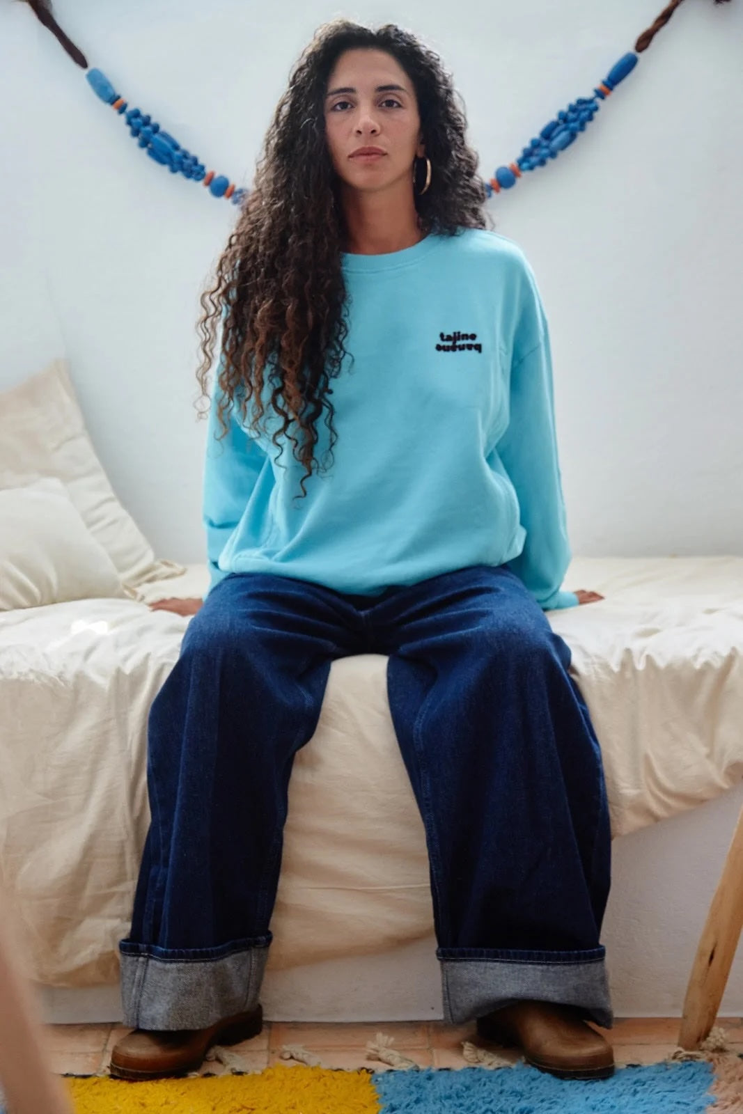 La P'allaite Breastfeeding Sweatshirt - Reef