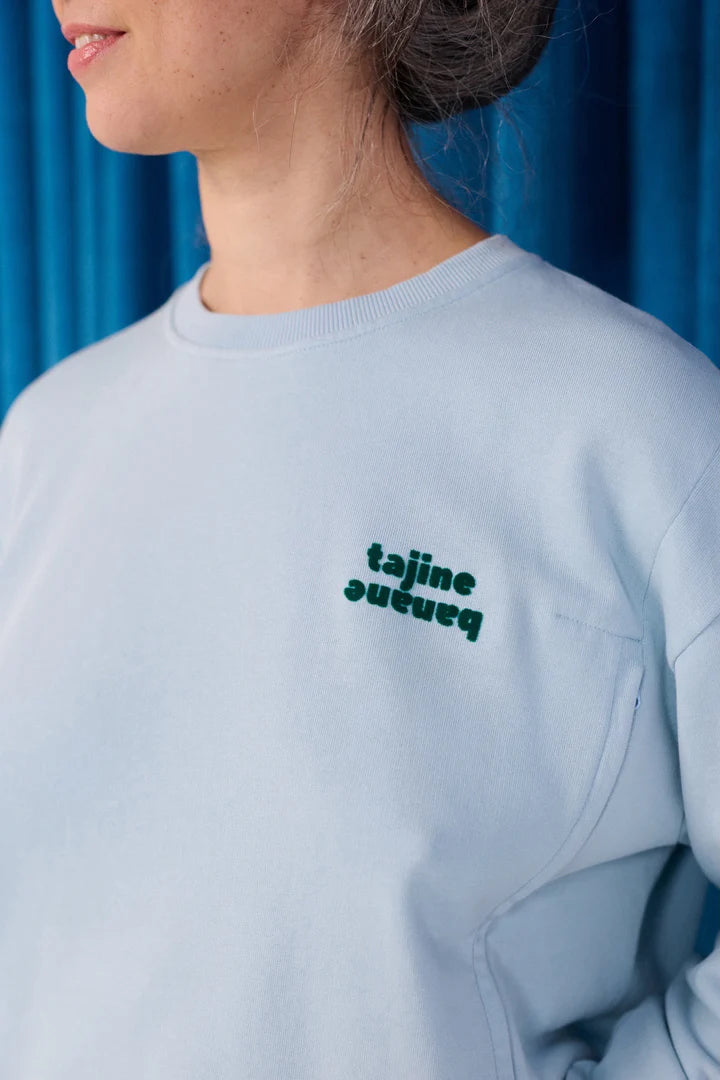 P'allaite Sweatshirt Light Blue