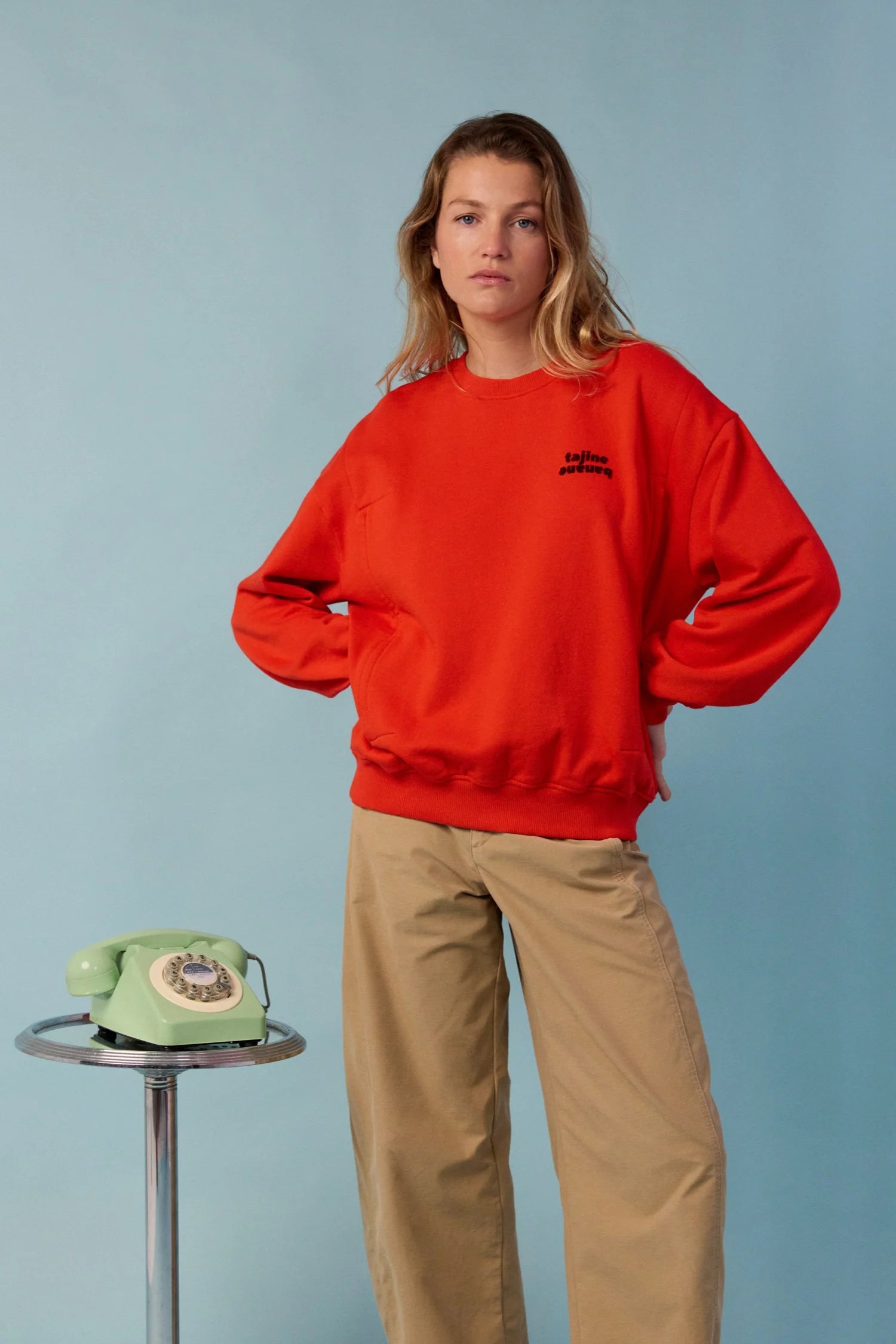 P'allaite Sweatshirt Poppy