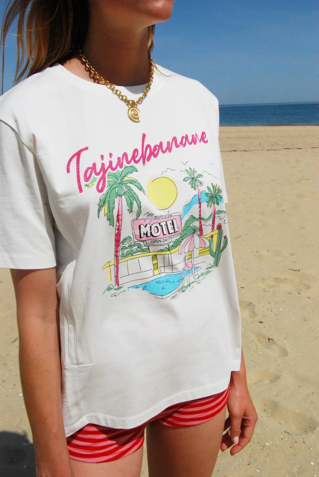 Palm springs borstvoedingst-shirt