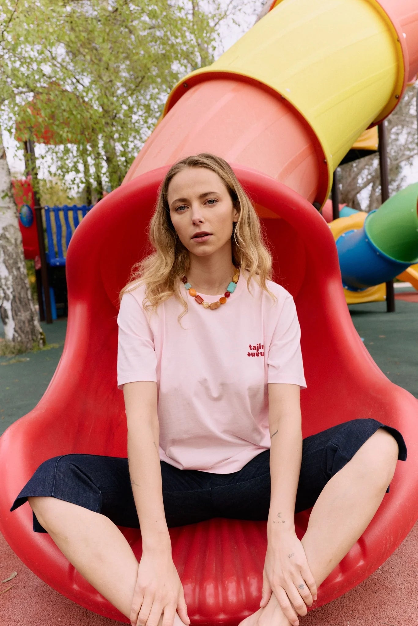 La P'allaito borstvoedingst-shirt poeder