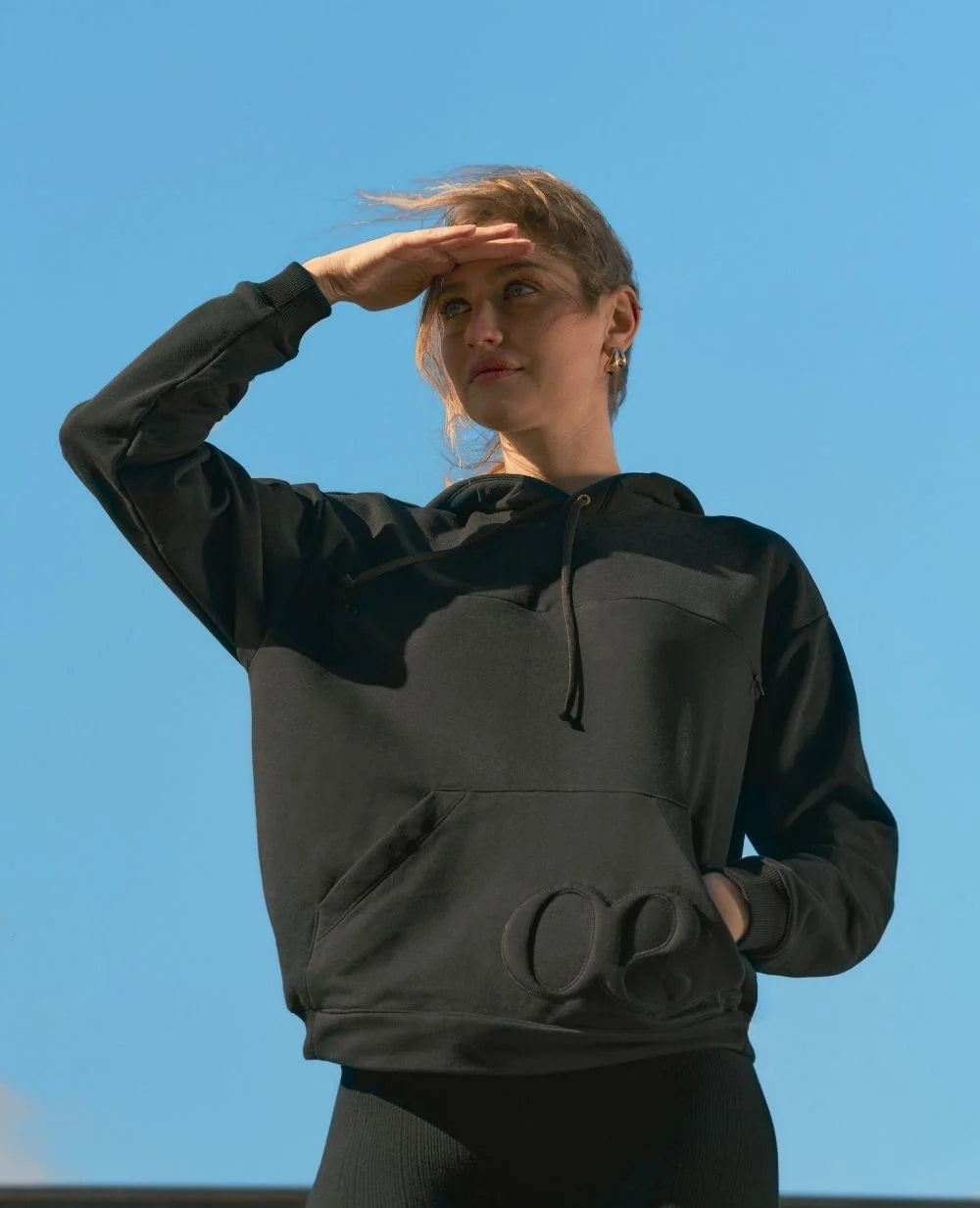 Boston Zwangerschaps- en Borstvoeding Hoodie