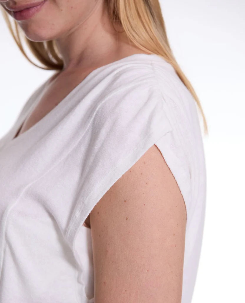 Lucile Maternity en Nursing T-shirt - Natural