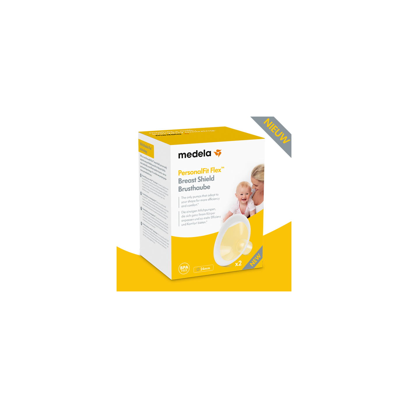 Téterelles Personalfit flex Medela (2 pièces)