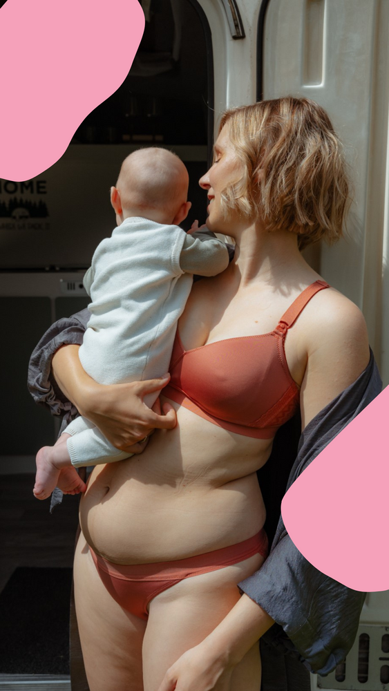 Serena - zwangerschaps- en borstvoedingsbeha - Cache Coeur