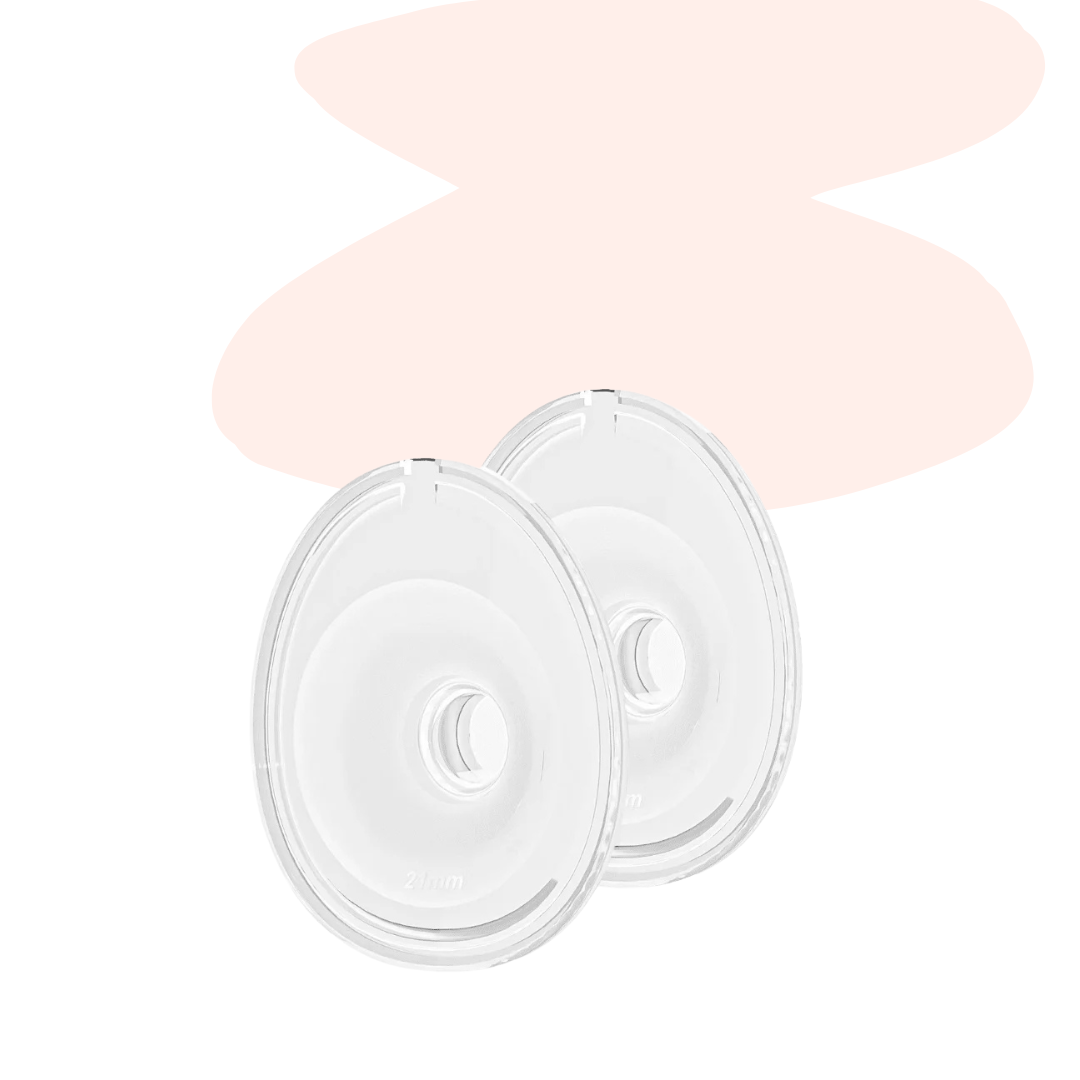 Borstschild Youha Evera maat 24 mm (per 2)