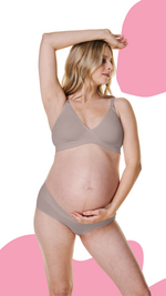 V-neck zwangerschaps- en voedingsbeha