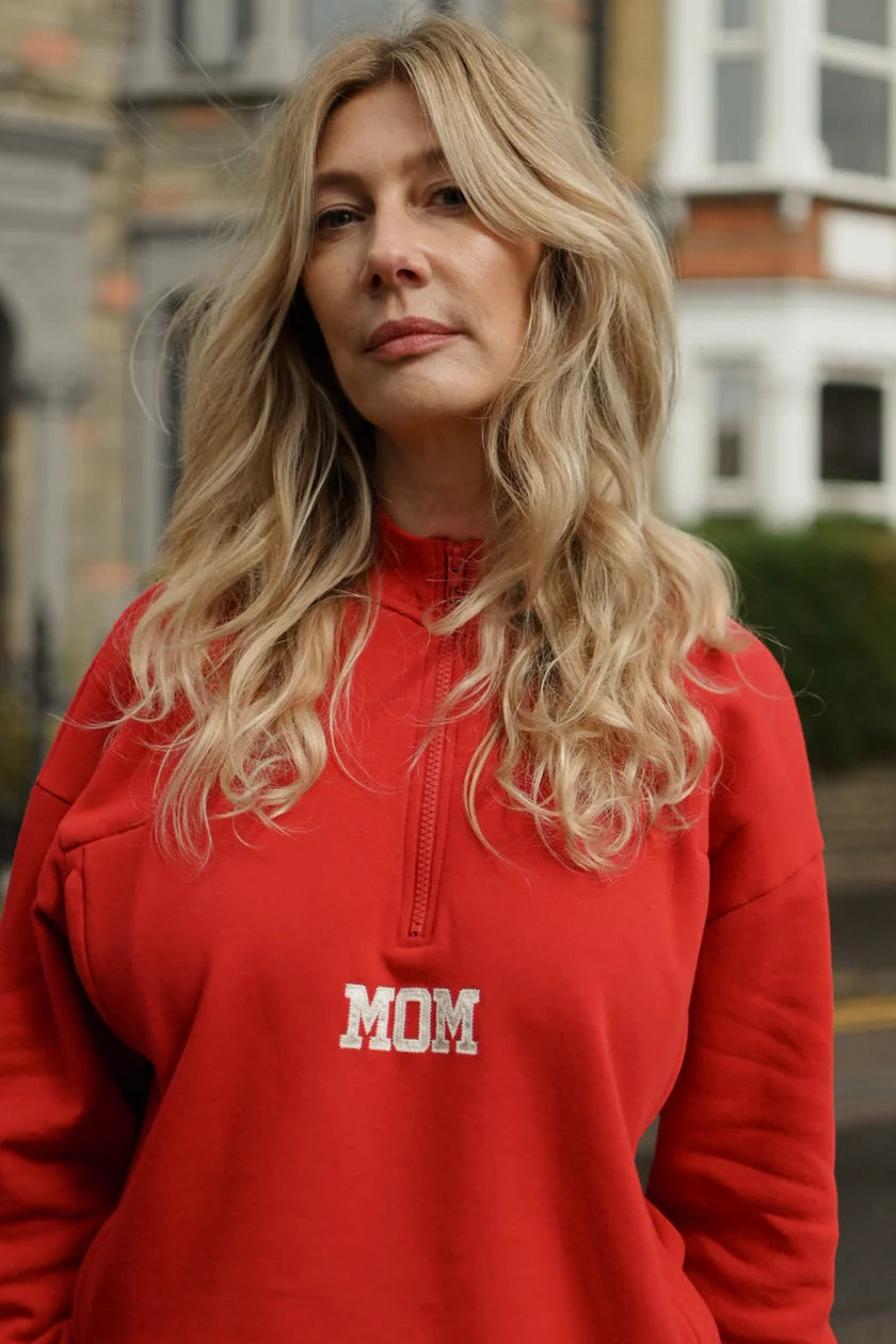 Borstvoedingstrui Mom rood