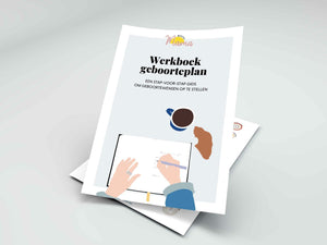 Werkboek & template geboorteplan: stel het geboorteplan op dat écht bij je past