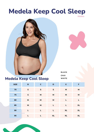 Keep Cool Sleep zwangerschaps- en voedingsbeha voor de nacht