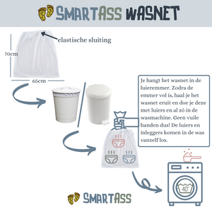 Wasnet XL voor wasbare luiers