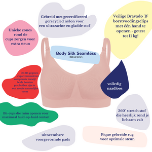 Body Silk Seamless - zwangerschaps- en voedingsbeha