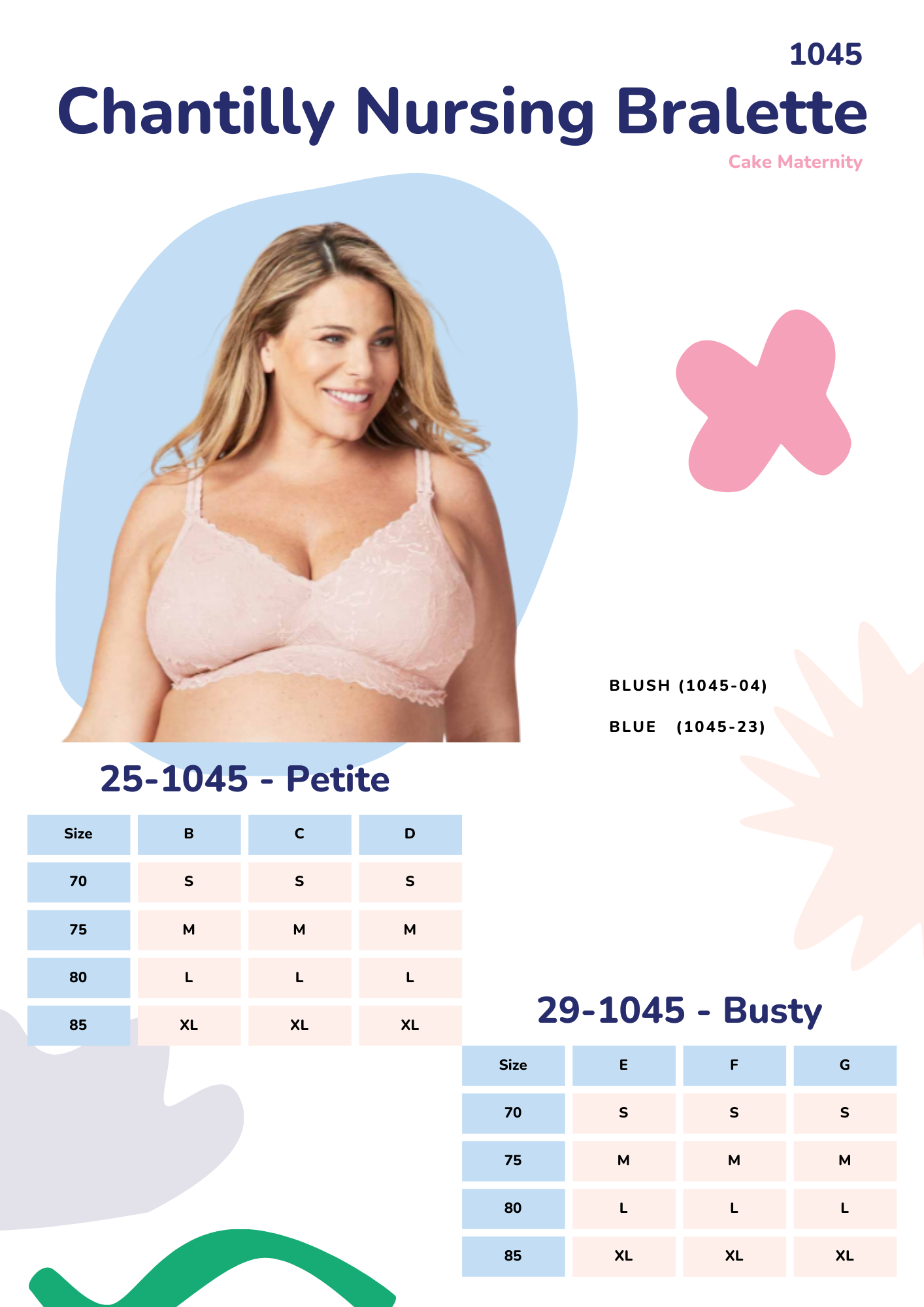 Chantilly - Maternity and nursing bra