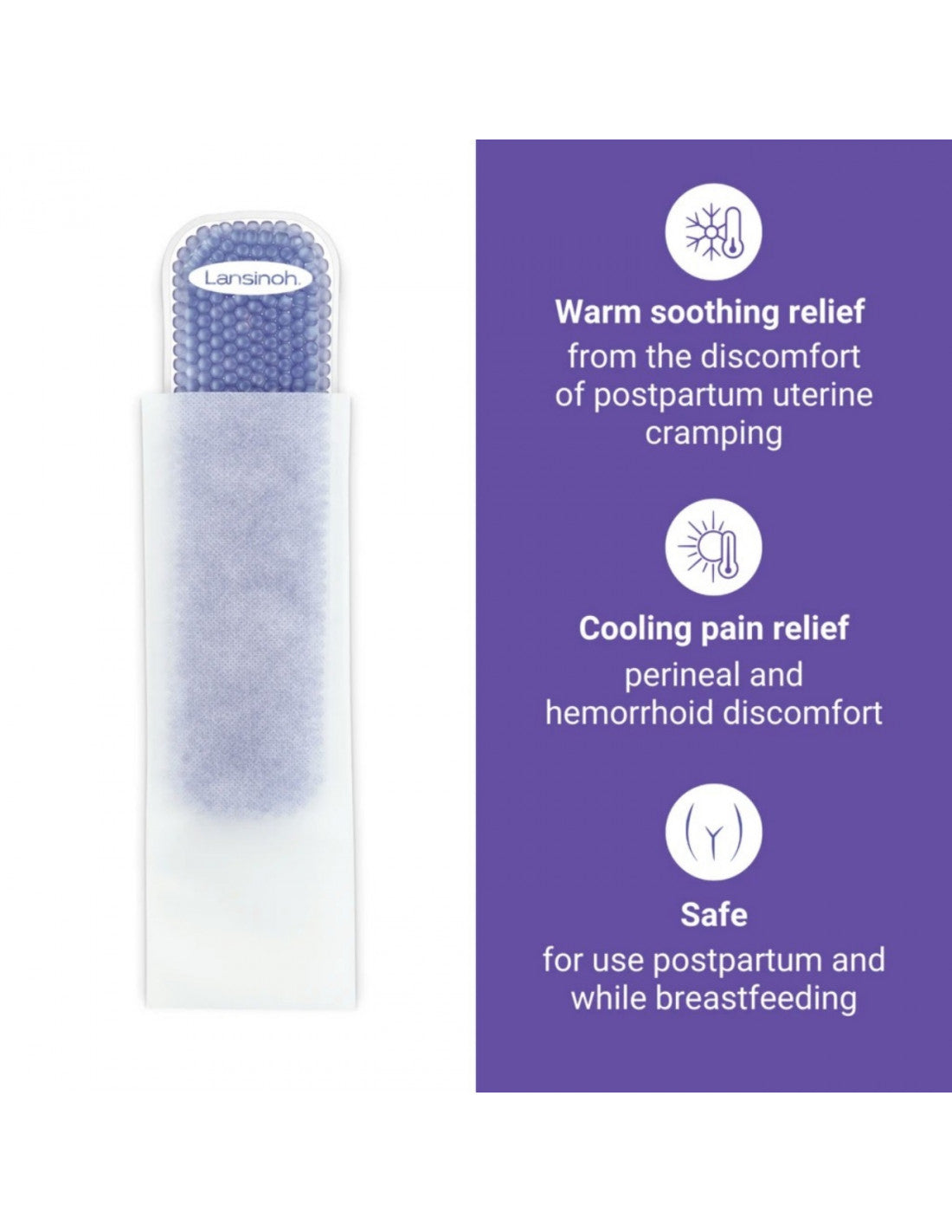 Soothing maternity pads - lansinoh (hot and cold)