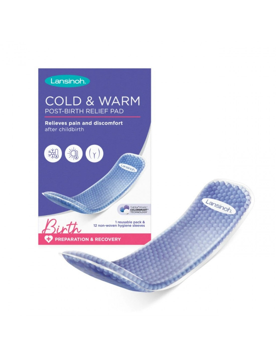 Soothing maternity pads - lansinoh (hot and cold)