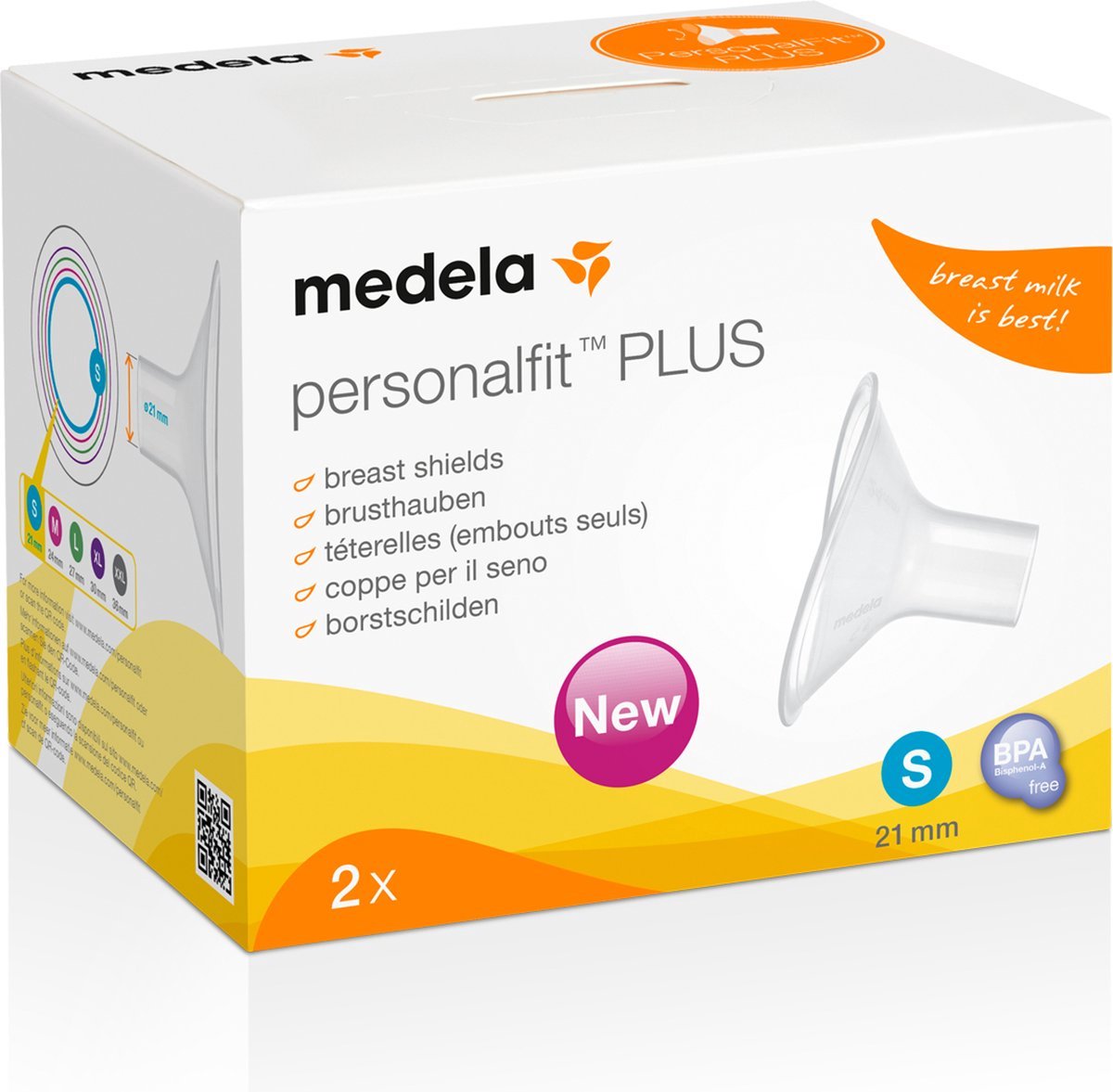 Personalfit plus - Breast shields Medela (2 pieces)