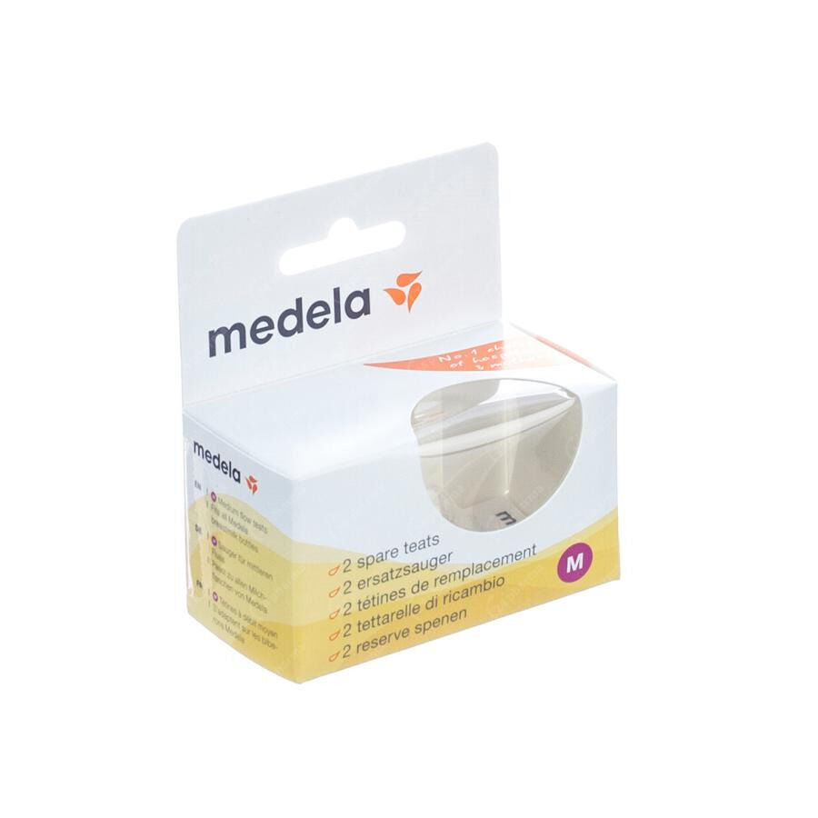 Medela teats 2 pieces