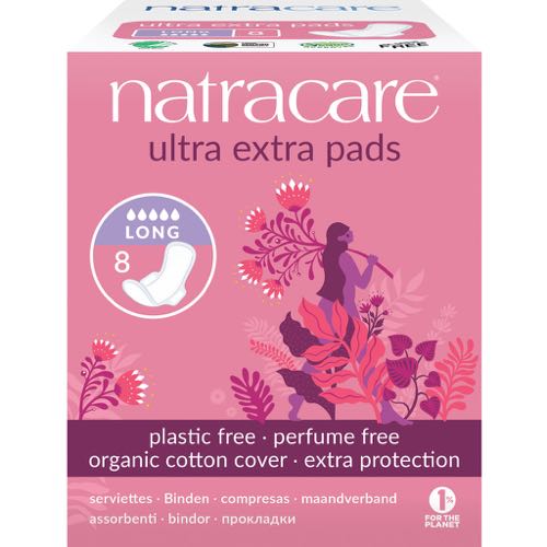 Serviettes hygiéniques Natracare Ultra Extra Pads