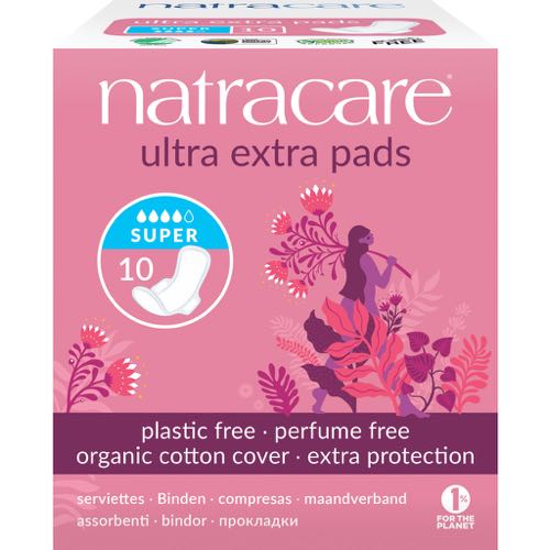 Serviettes hygiéniques Natracare Ultra Extra Pads