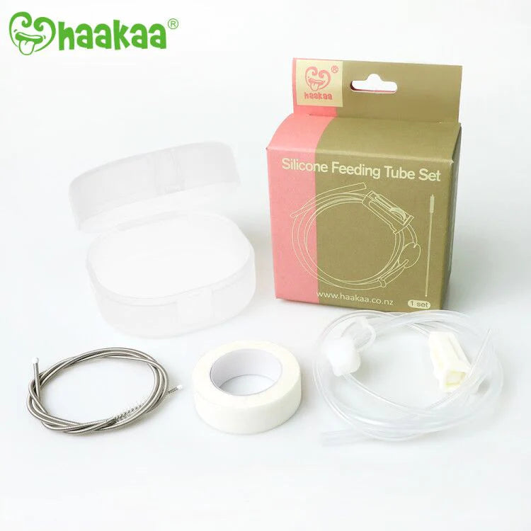 Haakaa silicone feeding tube set