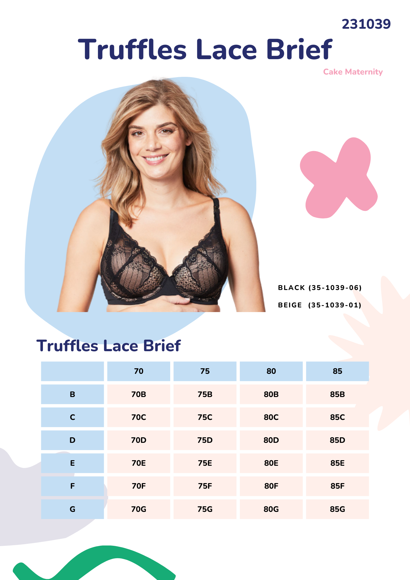 Truffles - Soutien-gorge de maternité et d'allaitement